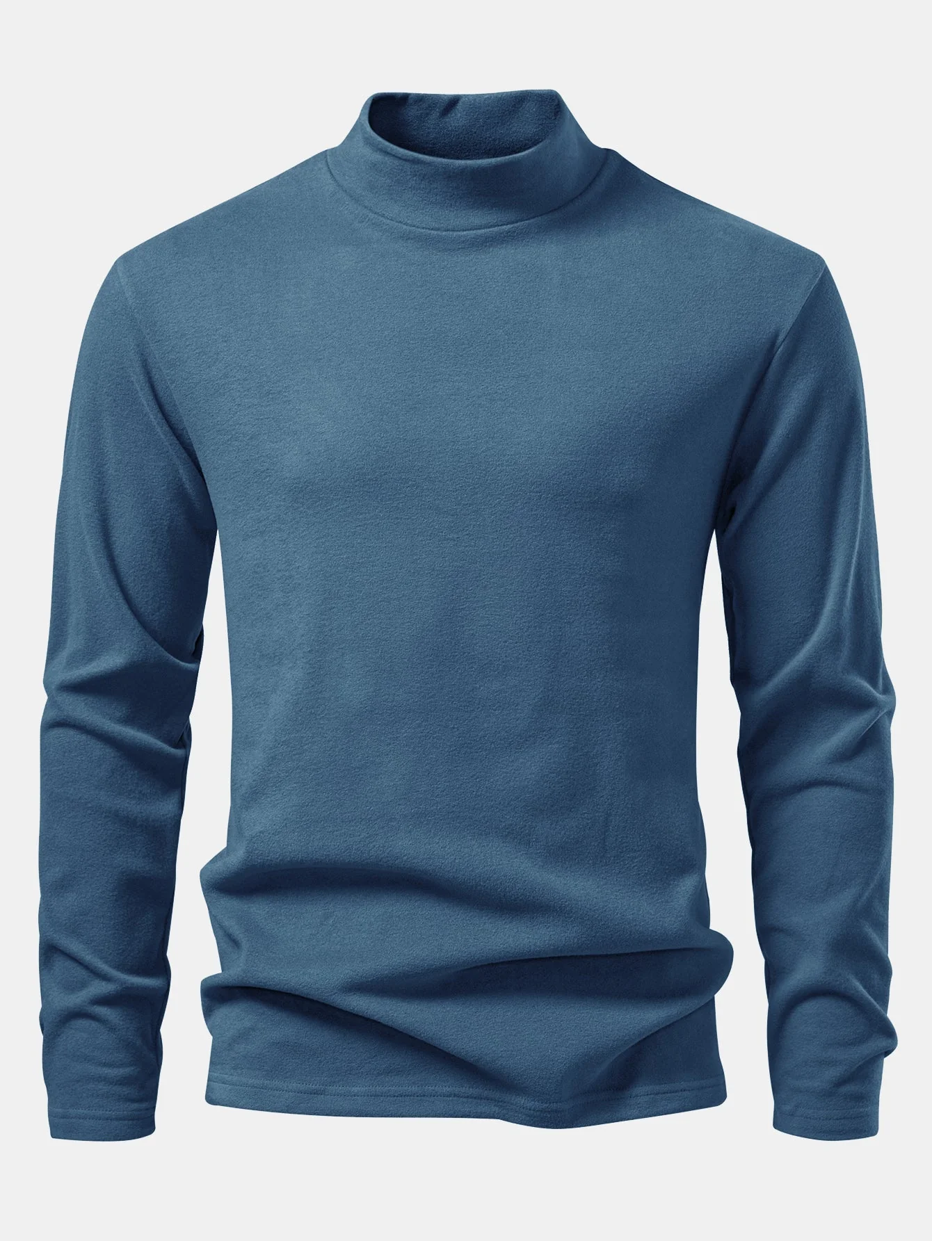 Levin® | Long Sleeve Mock Neck T-Shirt - Image 9