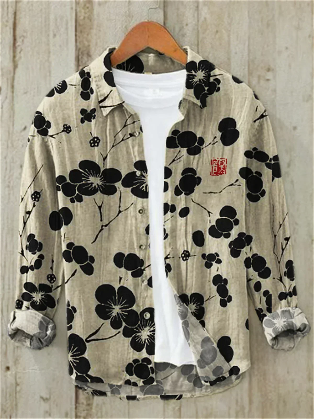 Lew® | Japanese Vintage Faux Linen Blend Shirt - Image 2