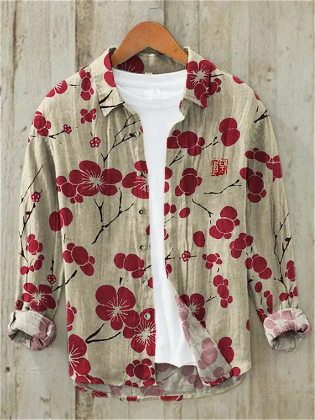 Lew® | Japanese Vintage Faux Linen Blend Shirt - Image 3