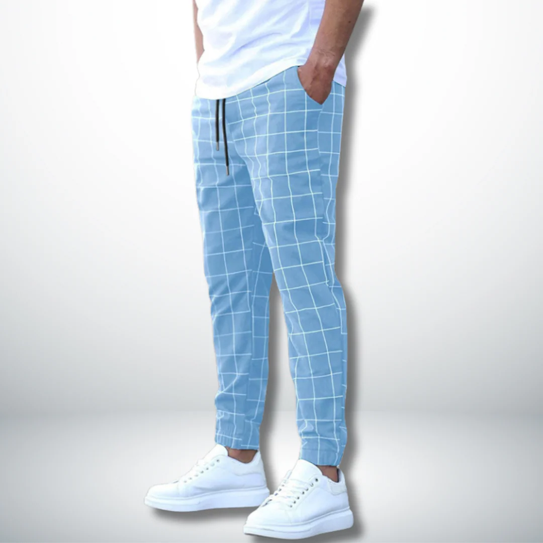Lexer® | Comfortable Trousers With Checked Design - Image 4