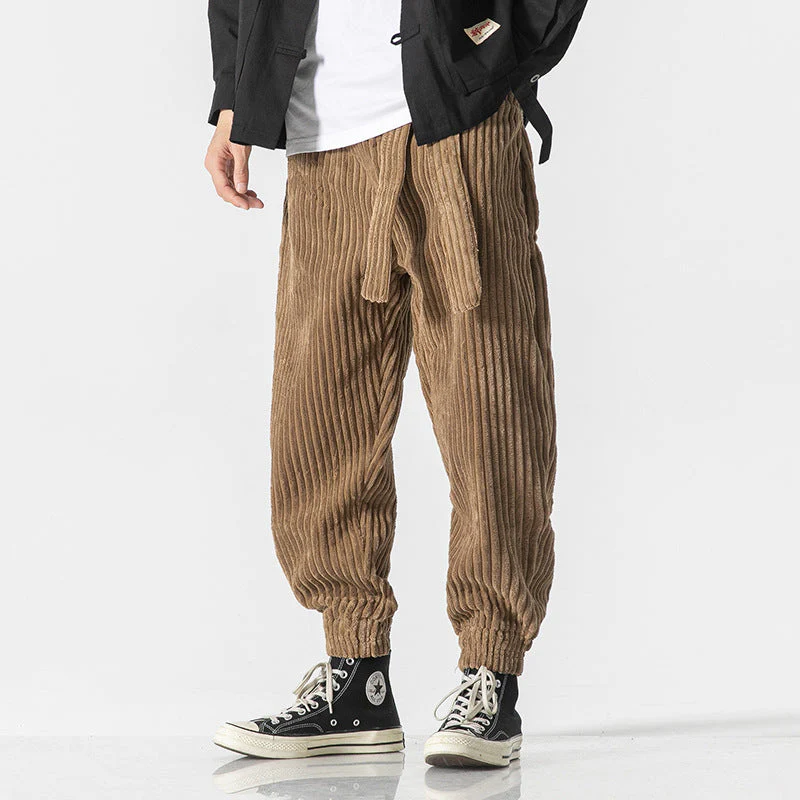 Liam® | Corduroy Joggers - Image 9