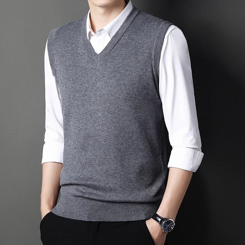 Liam | Elegant Sweater Vest - Image 5
