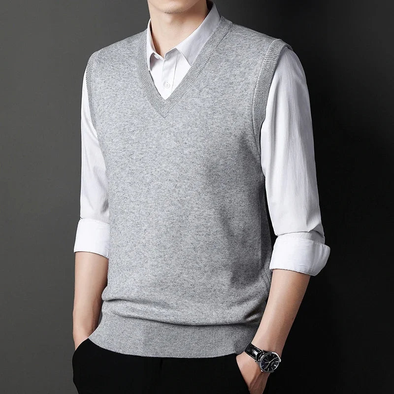 Liam | Elegant Sweater Vest - Image 6