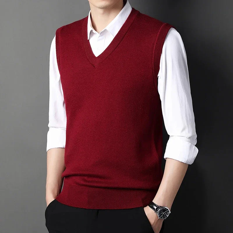 Liam | Elegant Sweater Vest - Image 7