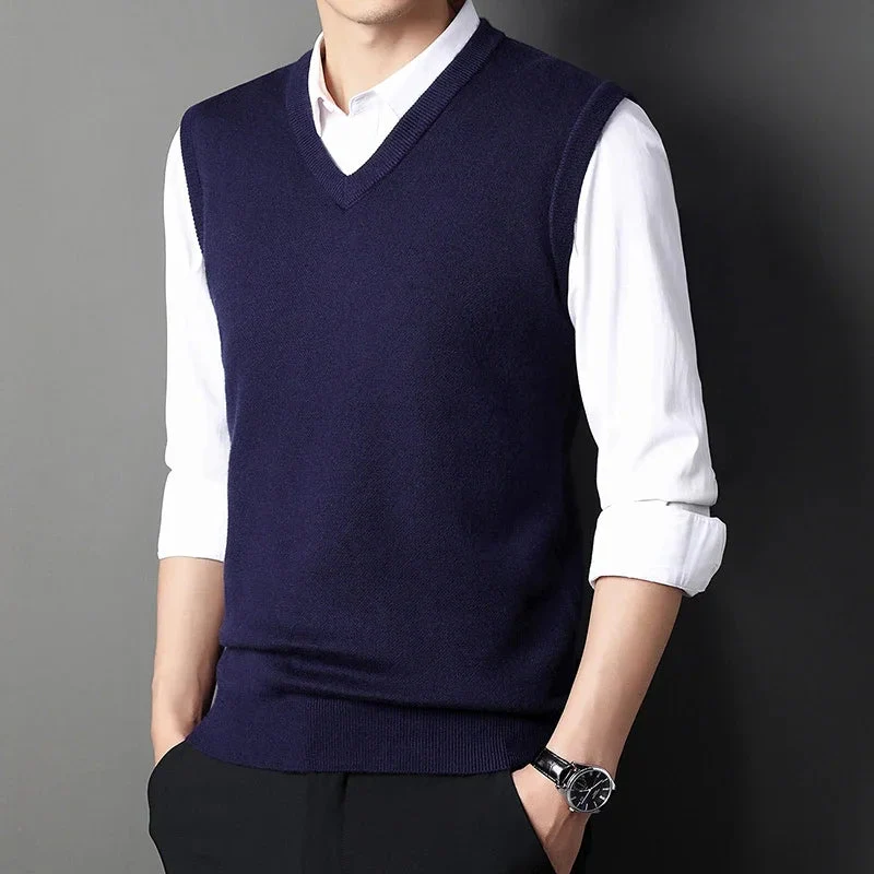 Liam | Elegant Sweater Vest - Image 8