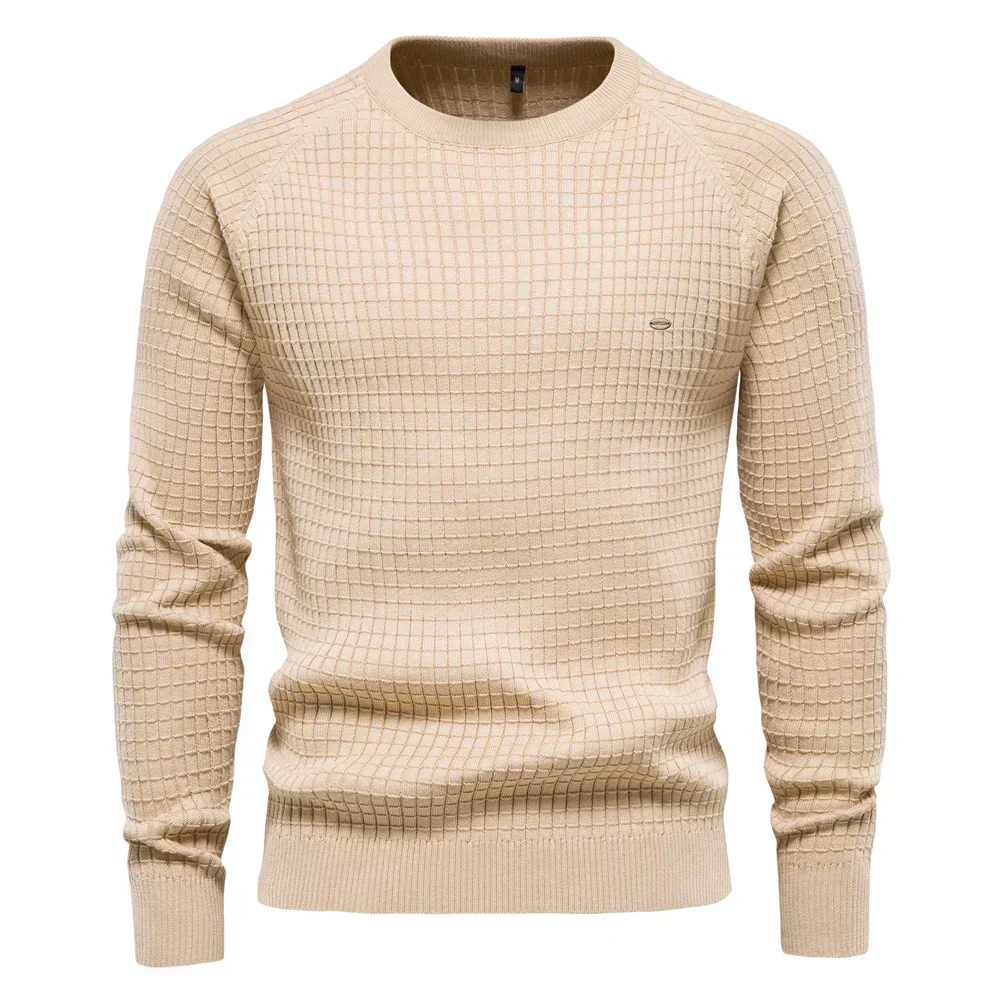 Lian | Men's plaid sweater - Image 8