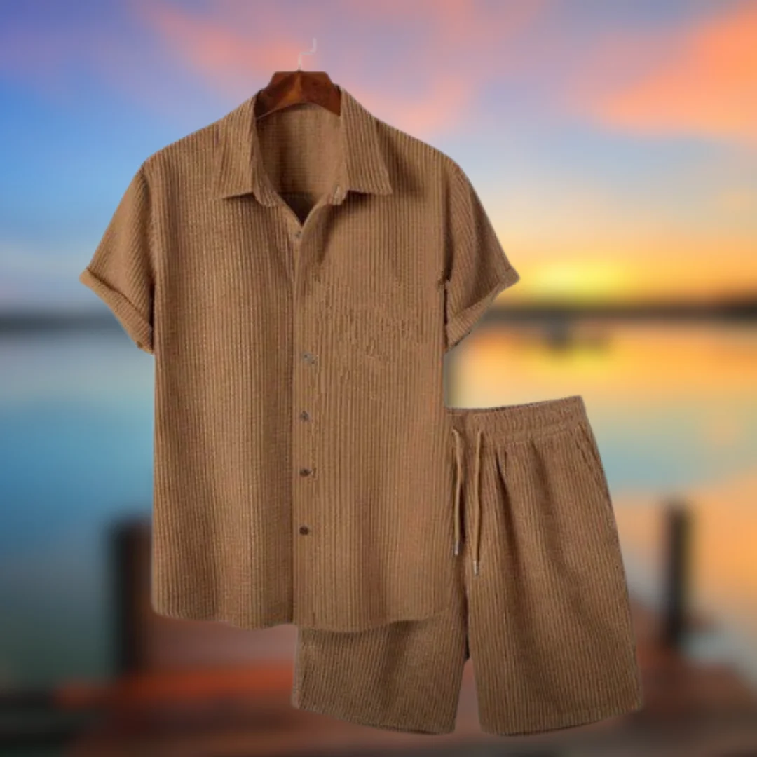 Liban® | Men'S Velvet Effect Suit - Image 2