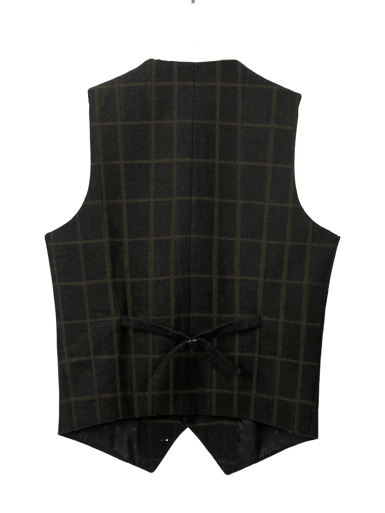 Liberato® | Check Patterns Wool Waistcoat - Image 13