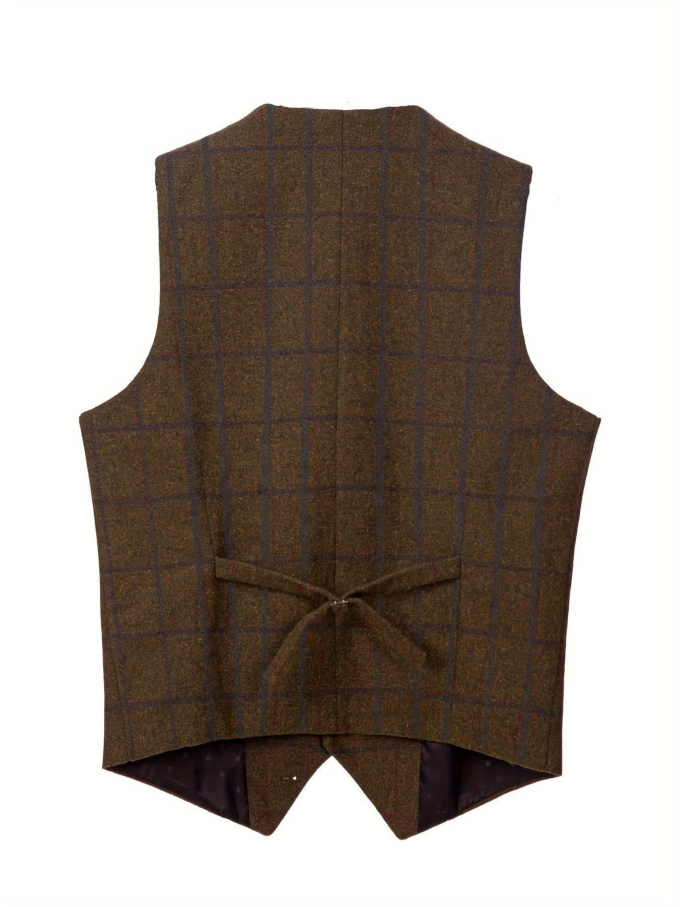 Liberato® | Check Patterns Wool Waistcoat - Image 17