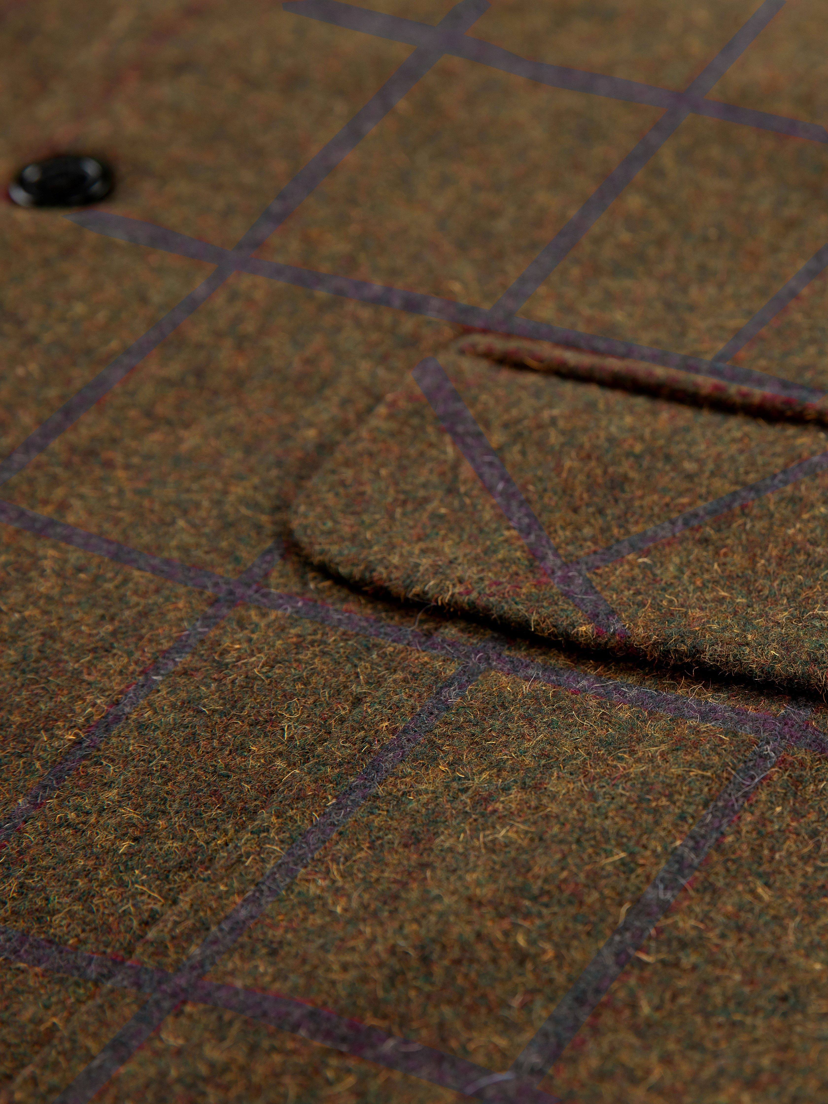 Liberato® | Check Patterns Wool Waistcoat - Image 19