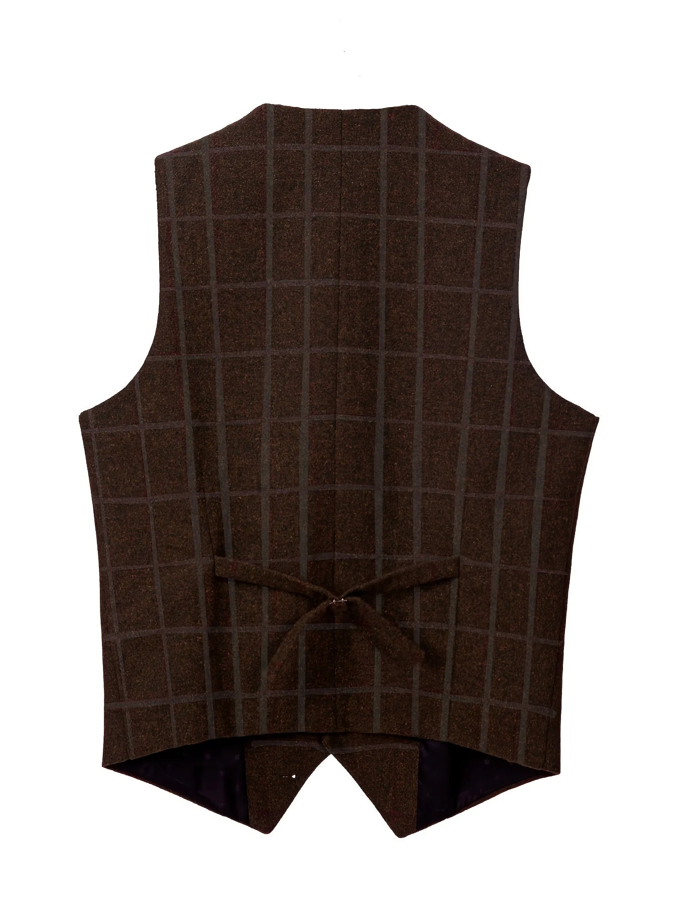 Liberato® | Check Patterns Wool Waistcoat - Image 22