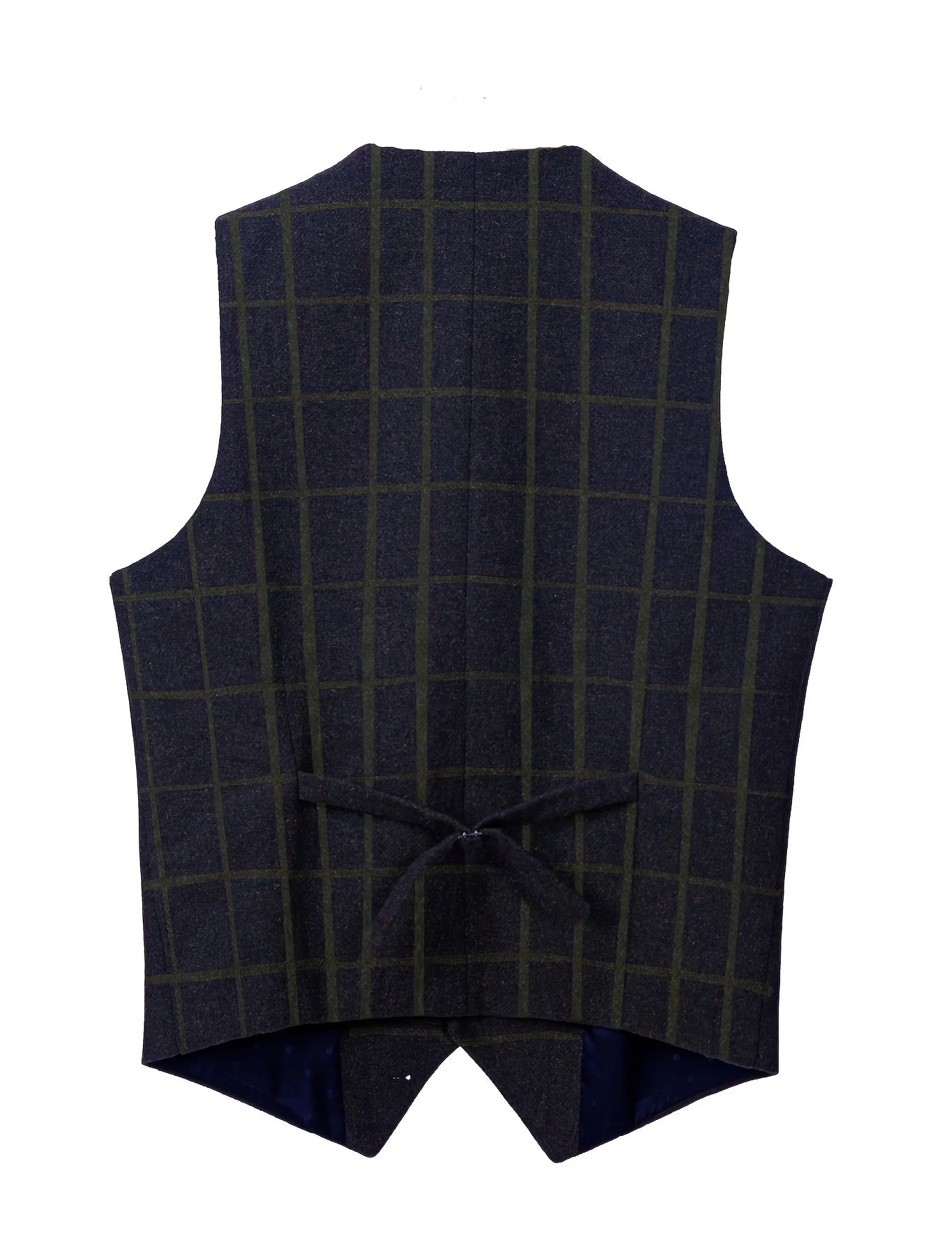 Liberato® | Check Patterns Wool Waistcoat - Image 4