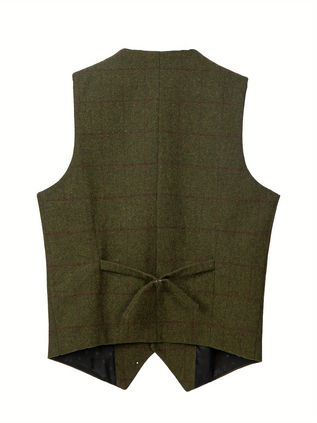 Liberato® | Check Patterns Wool Waistcoat - Image 8