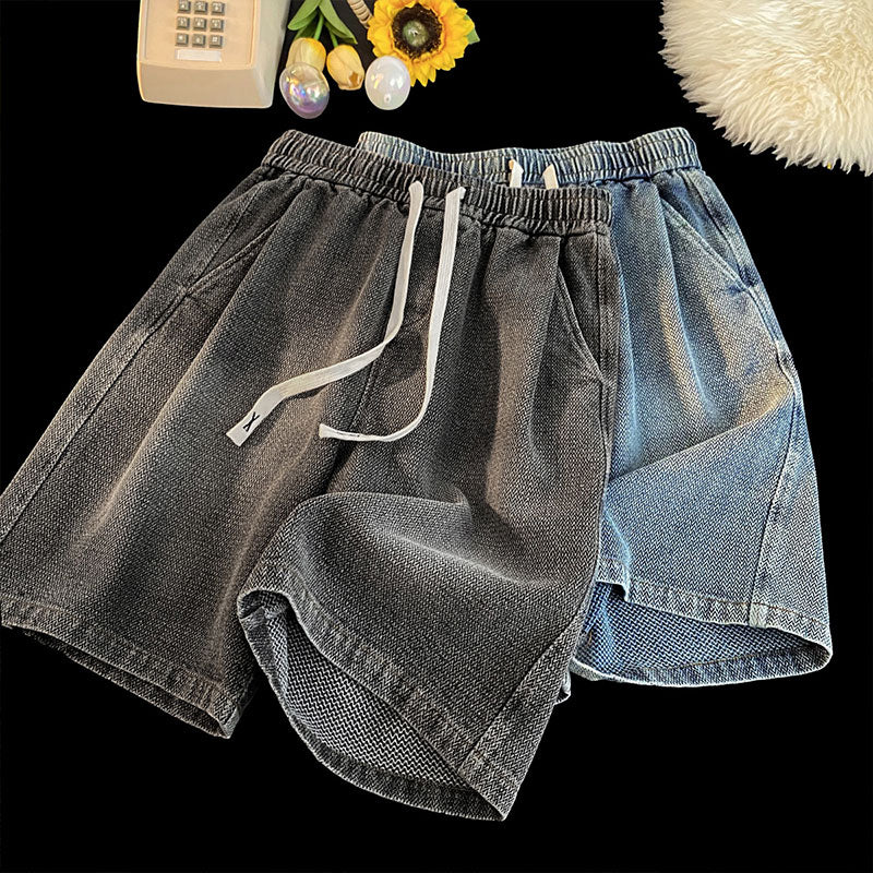 Liberio® | Distressed Denim Shorts - Image 2