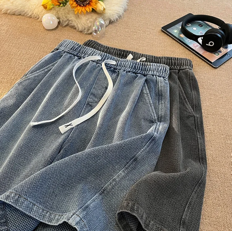 Liberio® | Distressed Denim Shorts - Image 7