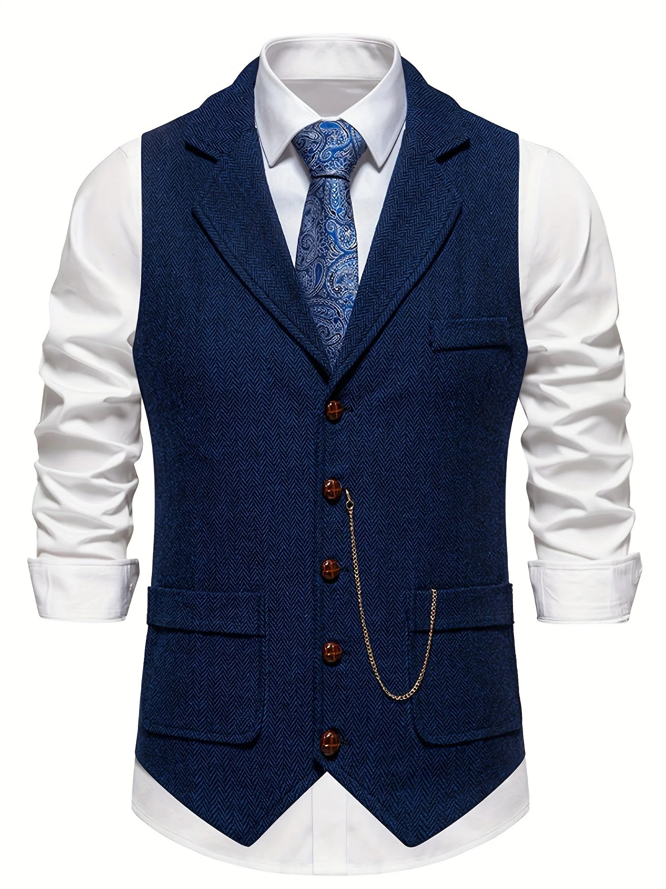 Liberio® | Lapel Waistcoat - Image 9