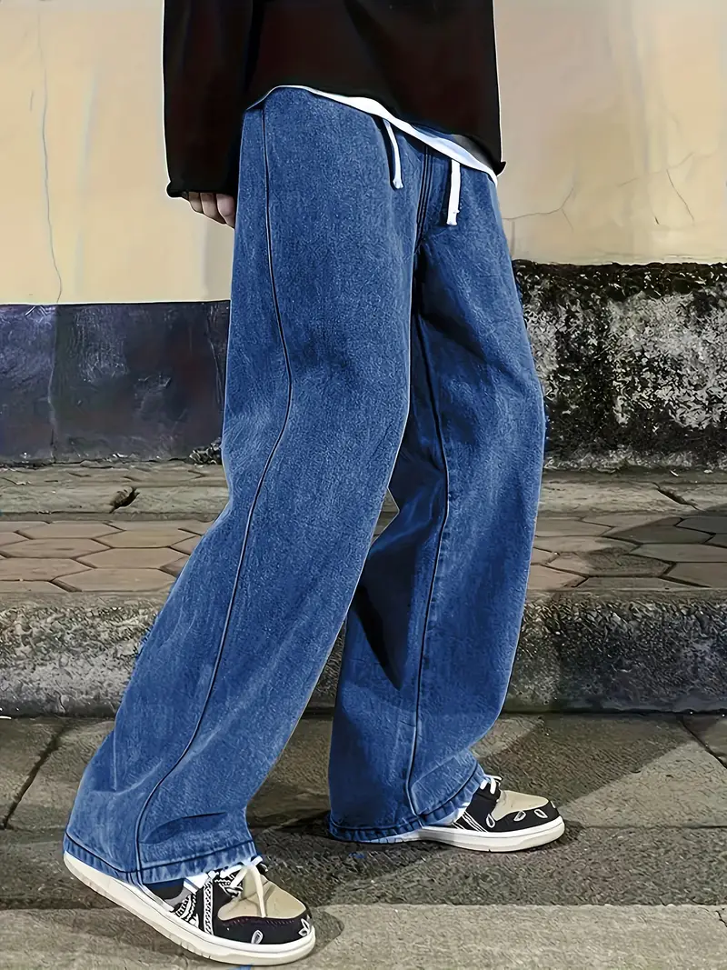 Liborio® | Casual Baggy Pants Made Of Cotton - Image 3