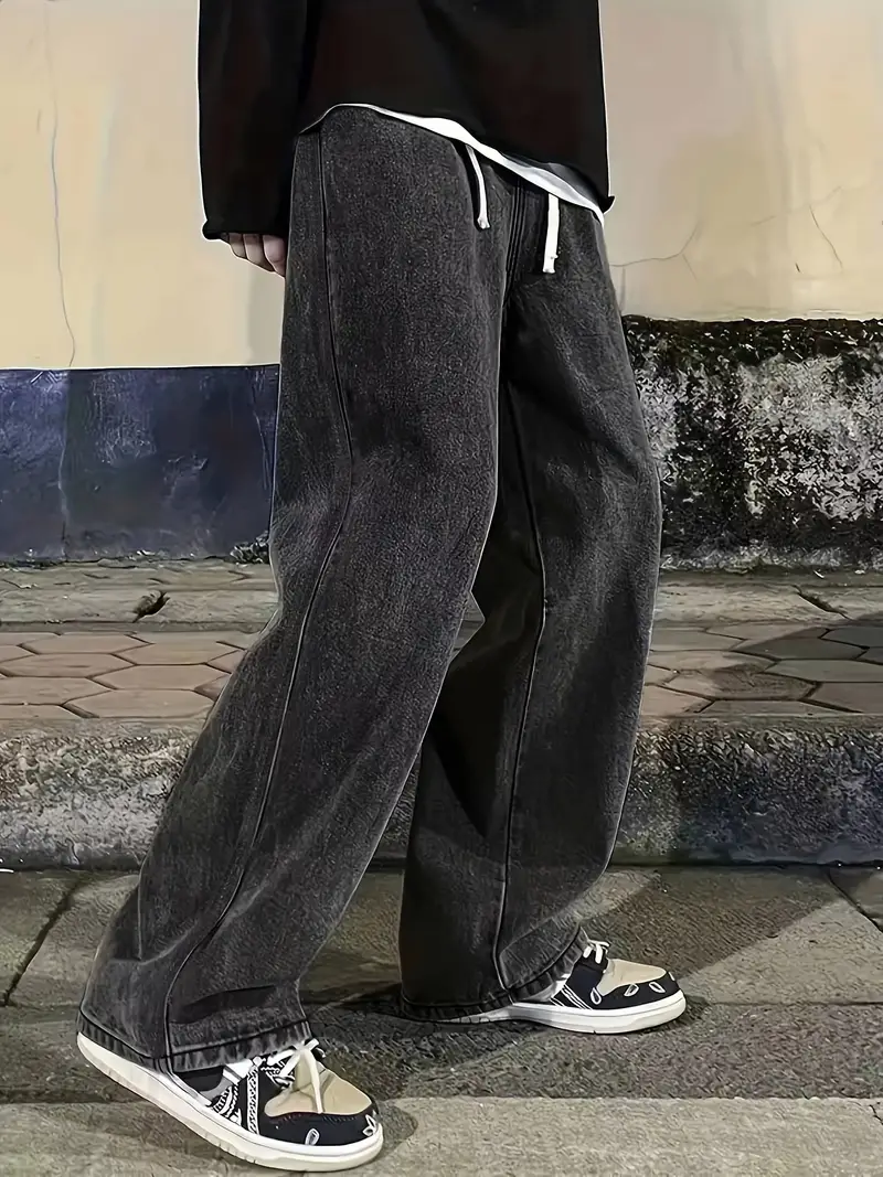 Liborio® | Casual Baggy Pants Made Of Cotton - Image 5