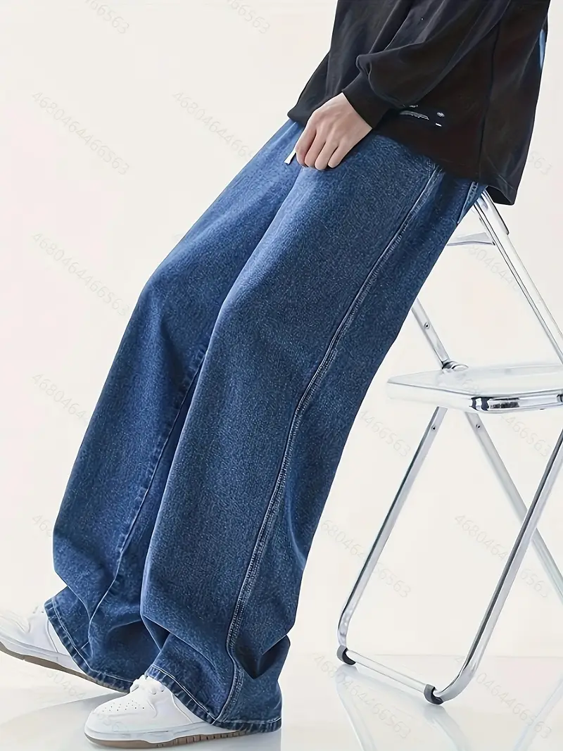 Liborio® | Casual Baggy Pants Made Of Cotton - Image 9