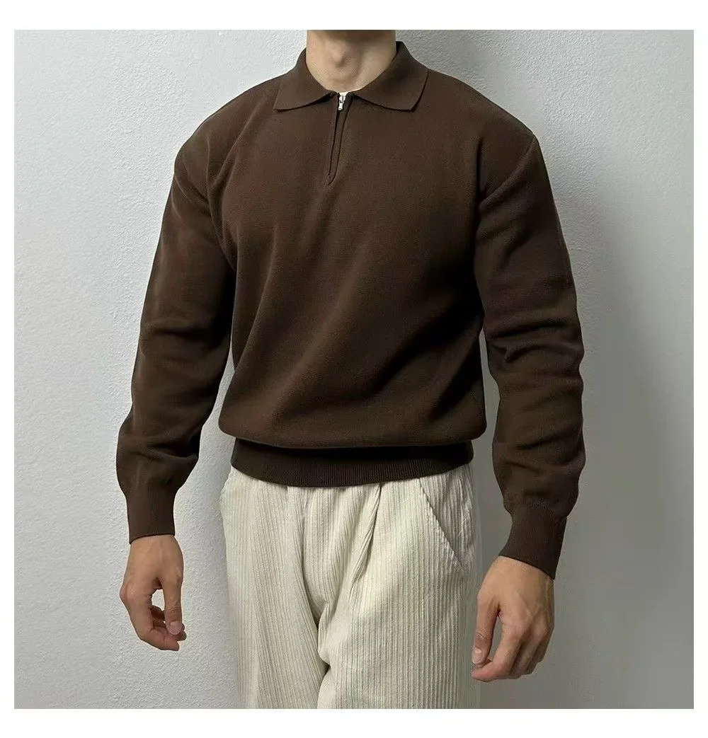 Liborio® | Long Sleeve Zip Sweater - Image 3