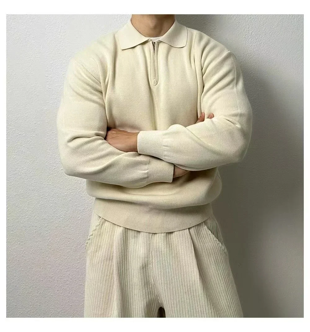 Liborio® | Long Sleeve Zip Sweater - Image 5