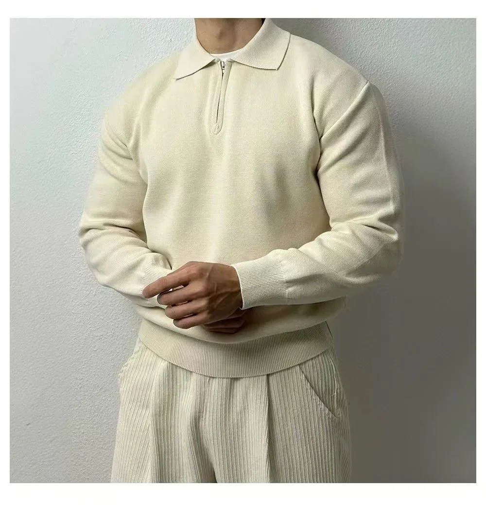 Liborio® | Long Sleeve Zip Sweater - Image 6