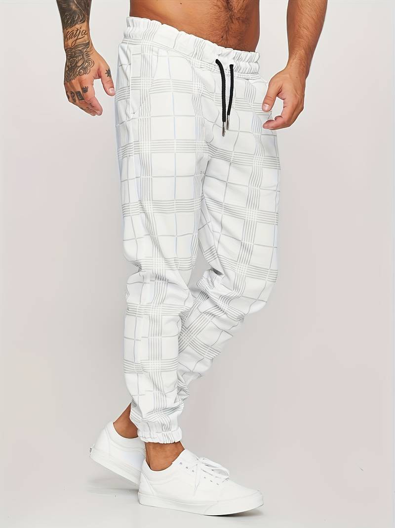 Lidio | Checkered Sweatpants for Men - Image 10