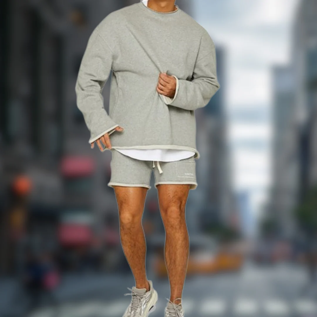 LinĀ® | Sweatshirt And Shorts Set