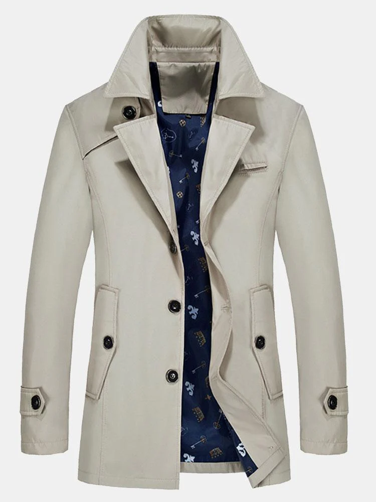Lincoln | Mid Length Trench Coat - Image 3