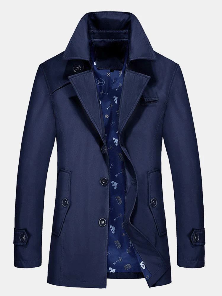 Lincoln | Mid Length Trench Coat - Image 4