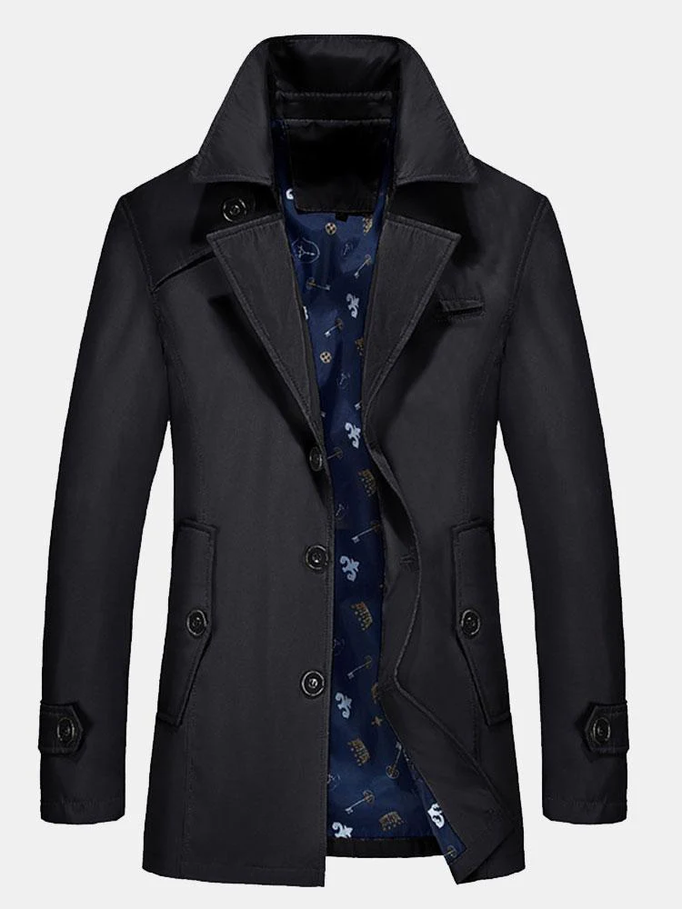 Lincoln | Mid Length Trench Coat - Image 5