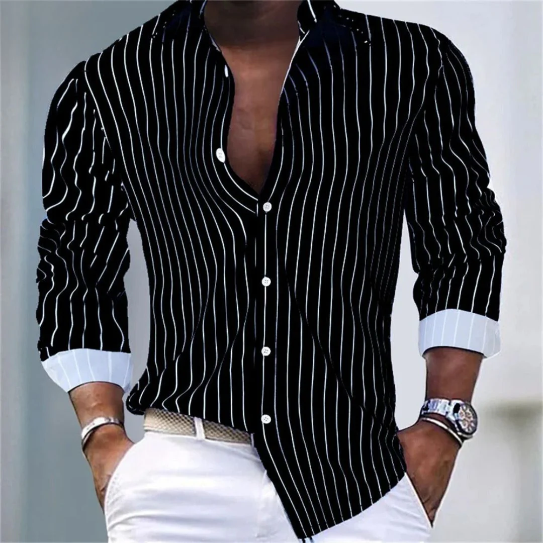 Lindon® | Essential Striped Shirt - Image 4