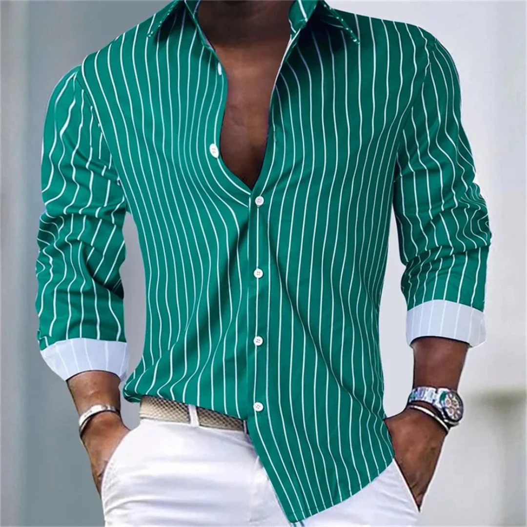 Lindon® | Essential Striped Shirt - Image 6