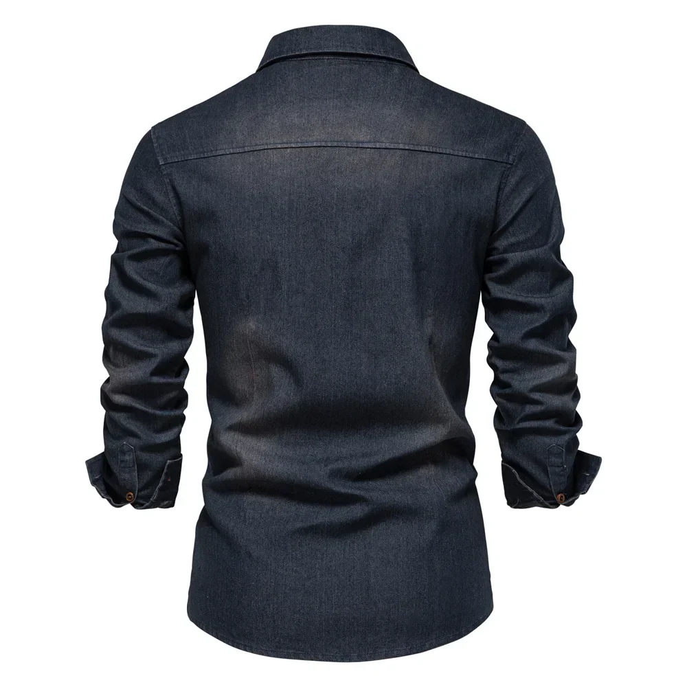 Lindsay® | Cotton Denim Shirt - Image 2