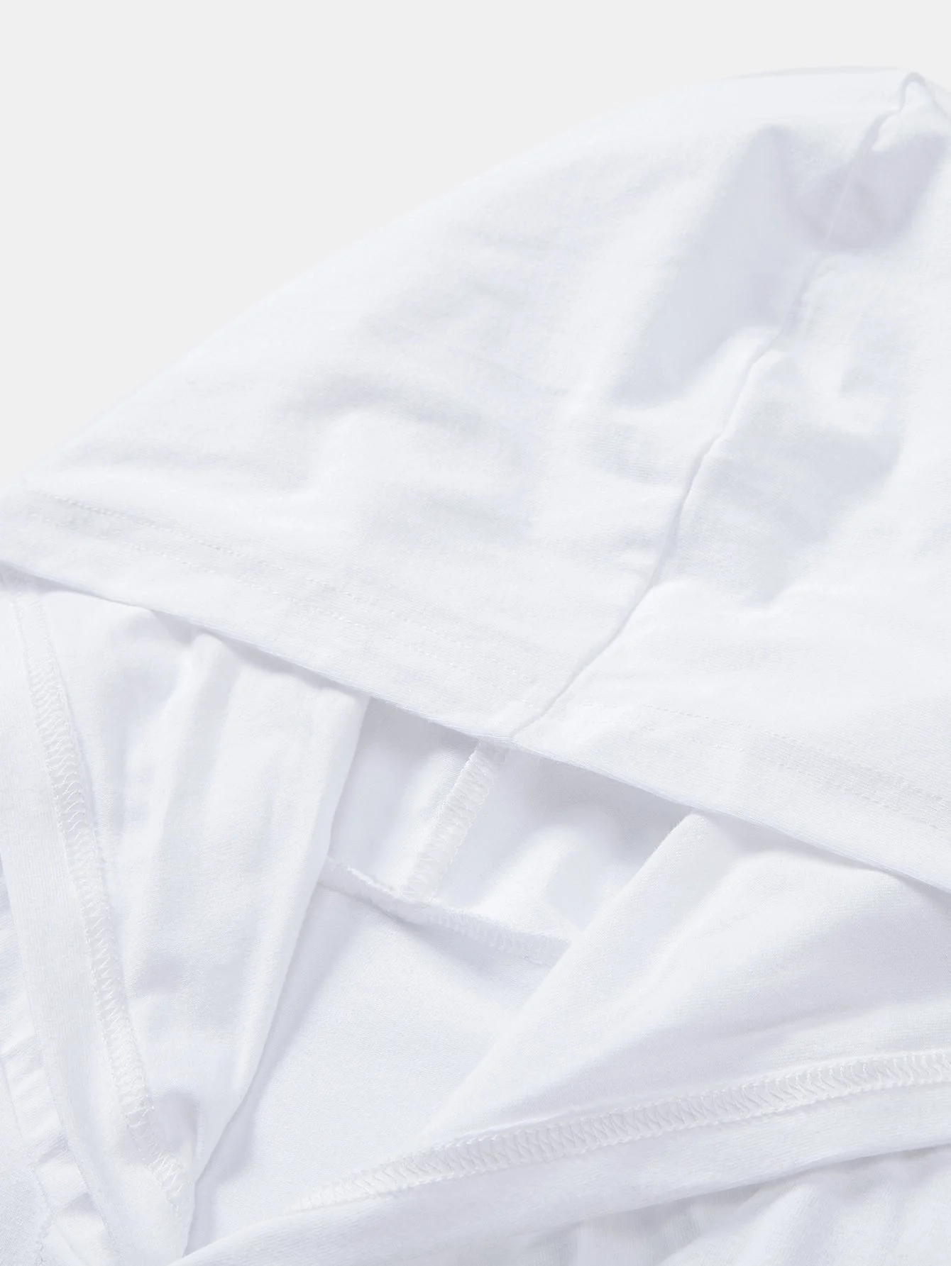 Lino® | Long Sleeved Cotton Hooded T-Shirt - Image 5