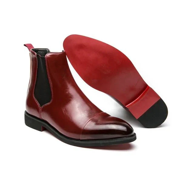 Lino® | Men’s Chelsea Boots With Cap Toe - Image 2