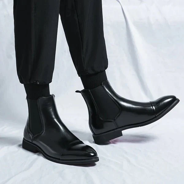 Lino® | Men’s Chelsea Boots With Cap Toe - Image 3