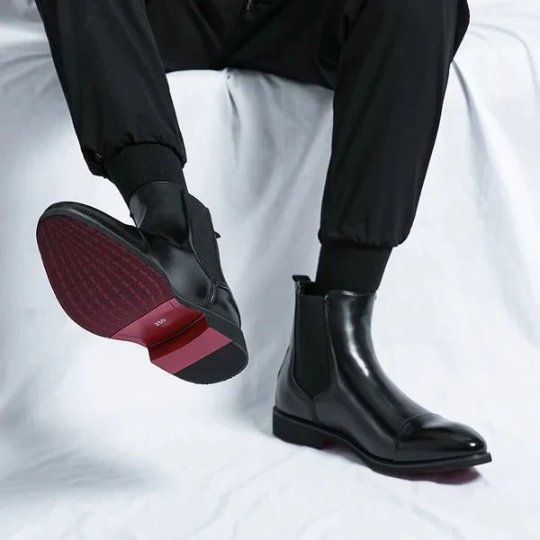 Lino® | Men’s Chelsea Boots With Cap Toe - Image 4