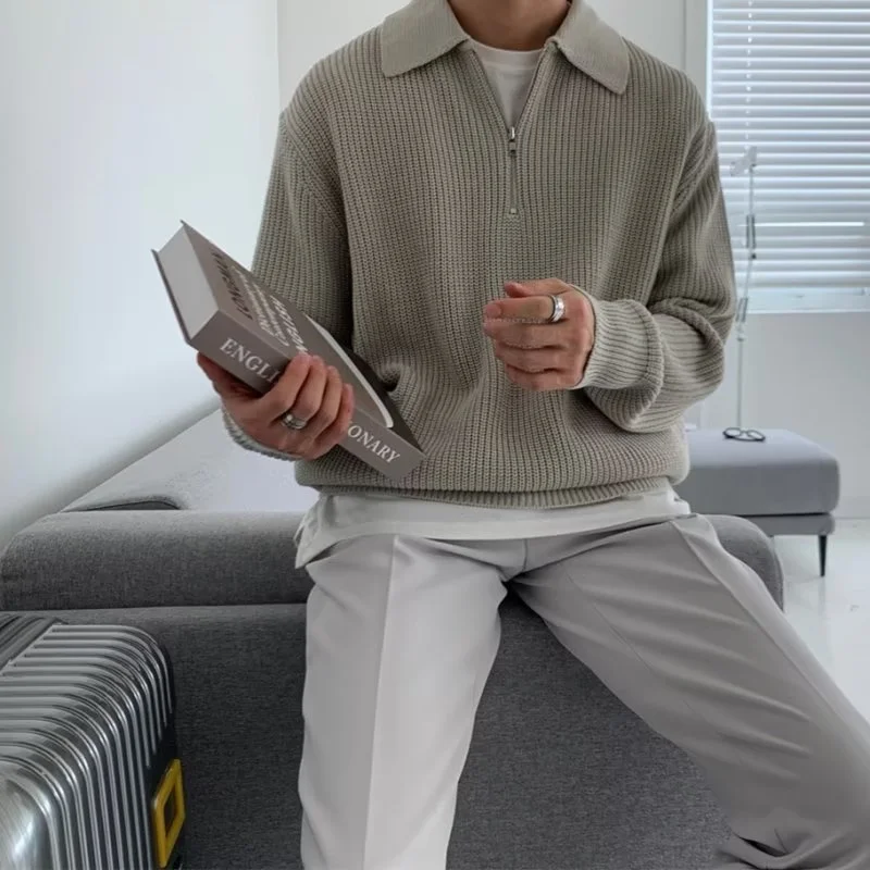 Lino® | Quarter Zip Sweater - Image 5