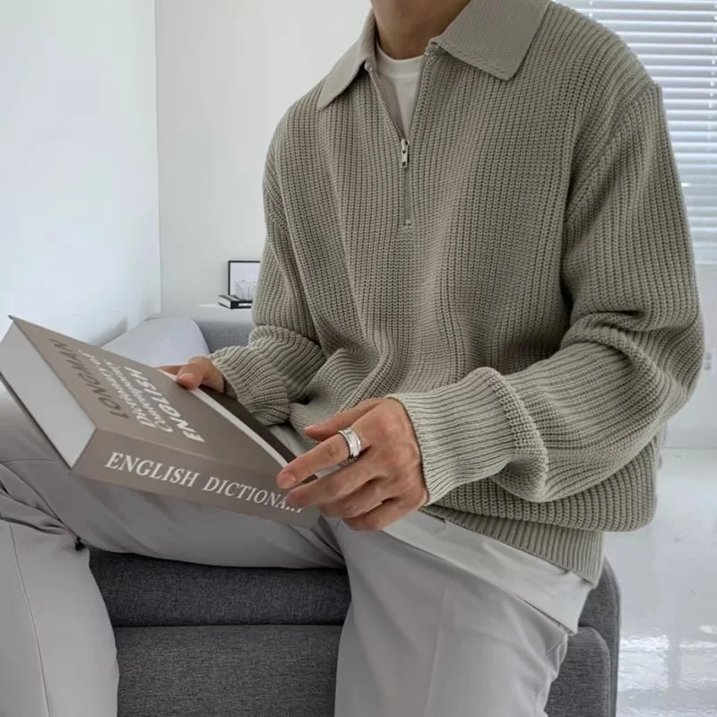 Lino® | Quarter Zip Sweater - Image 6