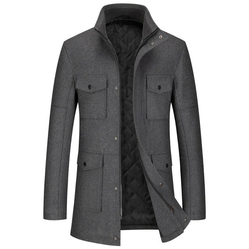 Lino® | SALVATORE WOOL OVERCOAT - Image 5
