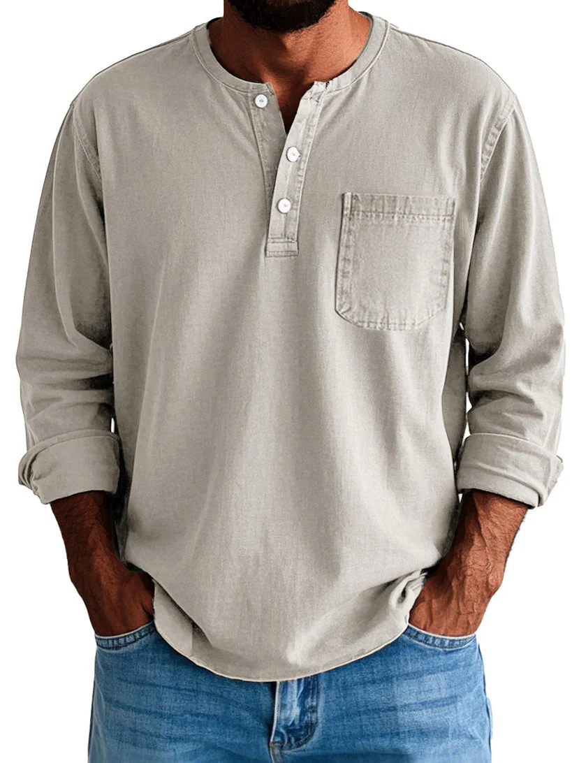 Linwood® | Men'S Long Sleeve Shirt - Image 3
