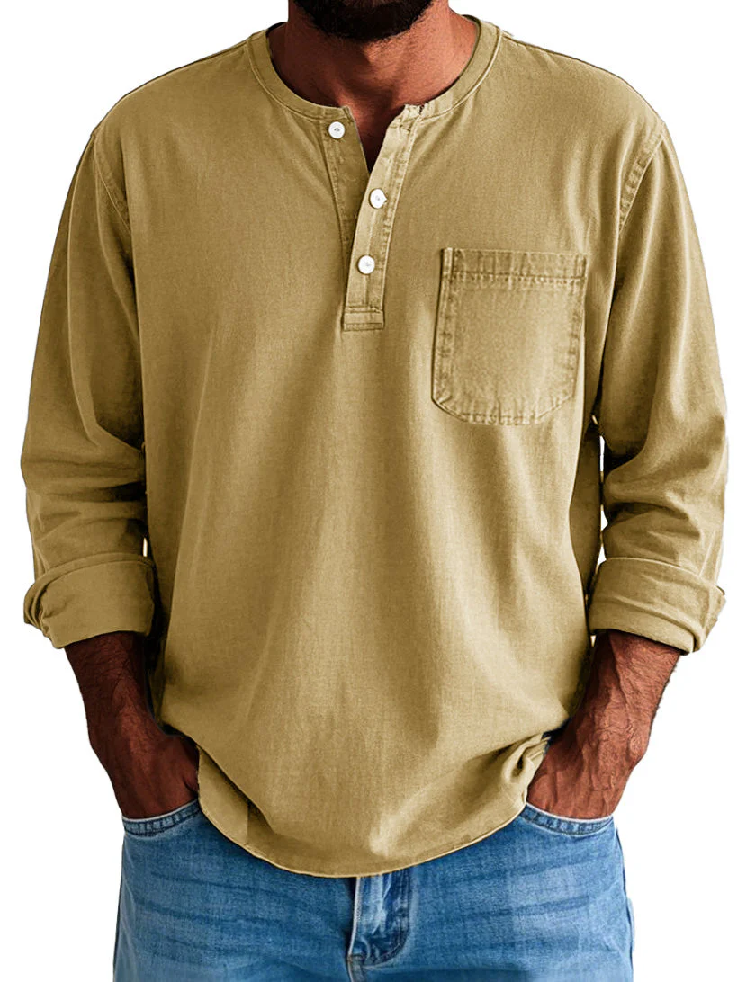 Linwood® | Men'S Long Sleeve Shirt - Image 4