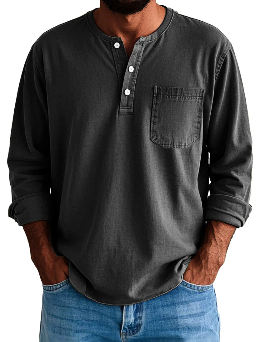 Linwood® | Men'S Long Sleeve Shirt - Image 7