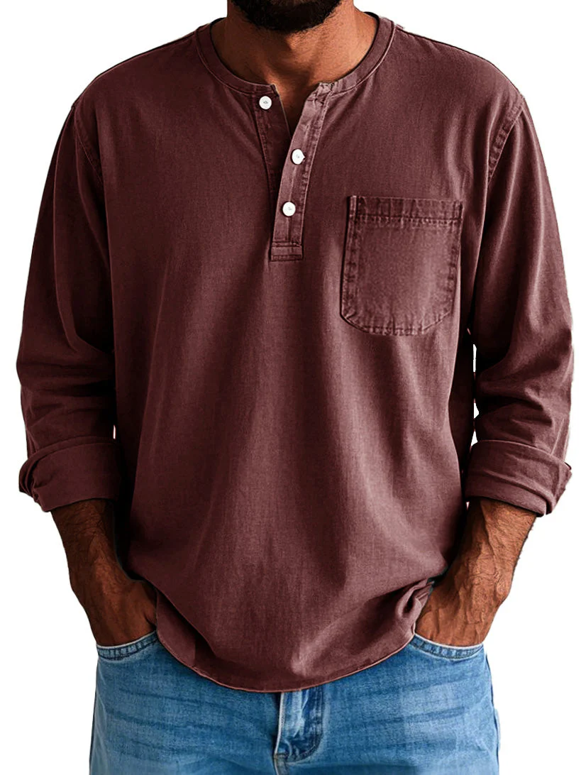 Linwood® | Men'S Long Sleeve Shirt - Image 8