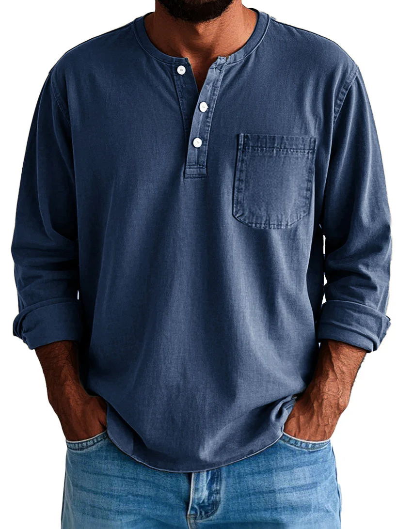 Linwood® | Men'S Long Sleeve Shirt - Image 9