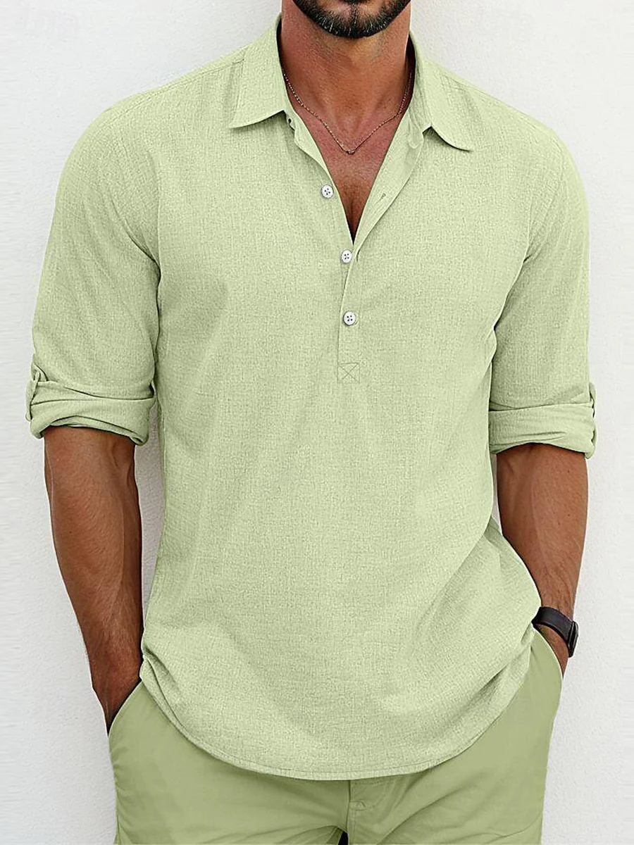 Lionel® | Classic Cotton-Linen Shirt - Image 7