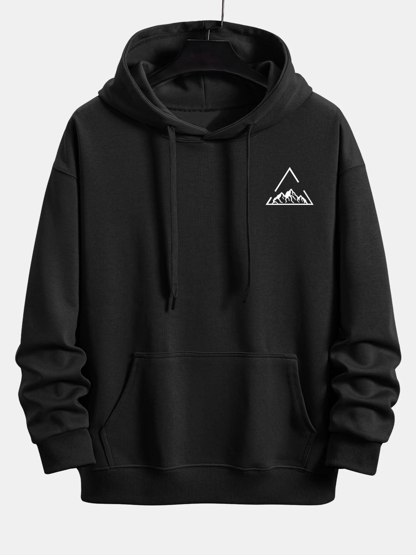 Lionel® | Triangle Mountain Print Relax Fit Hoodie & Jogging Pants - Image 7