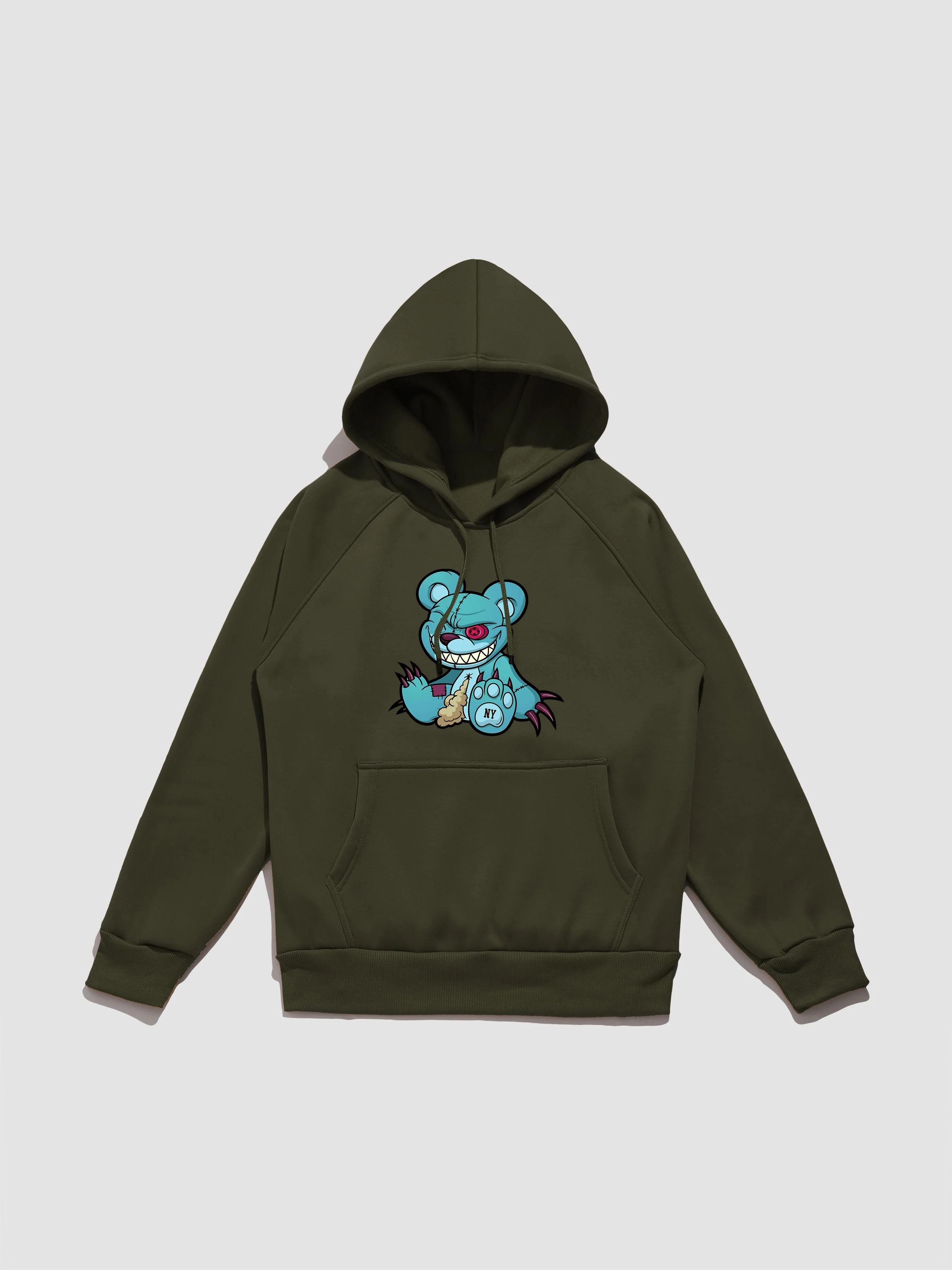 Lionel | Evil Bear Print Hoodie - Image 10