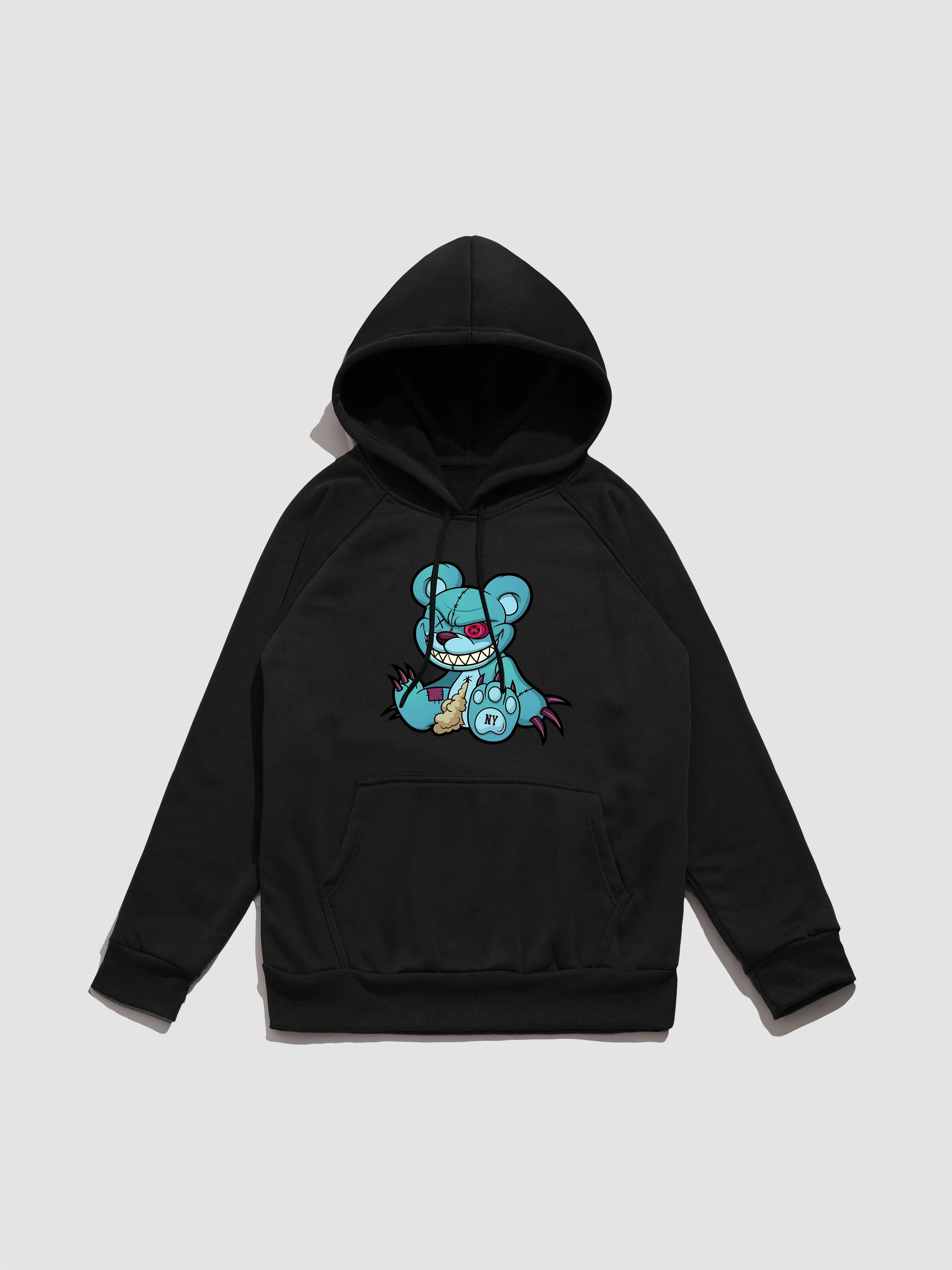 Lionel | Evil Bear Print Hoodie - Image 6